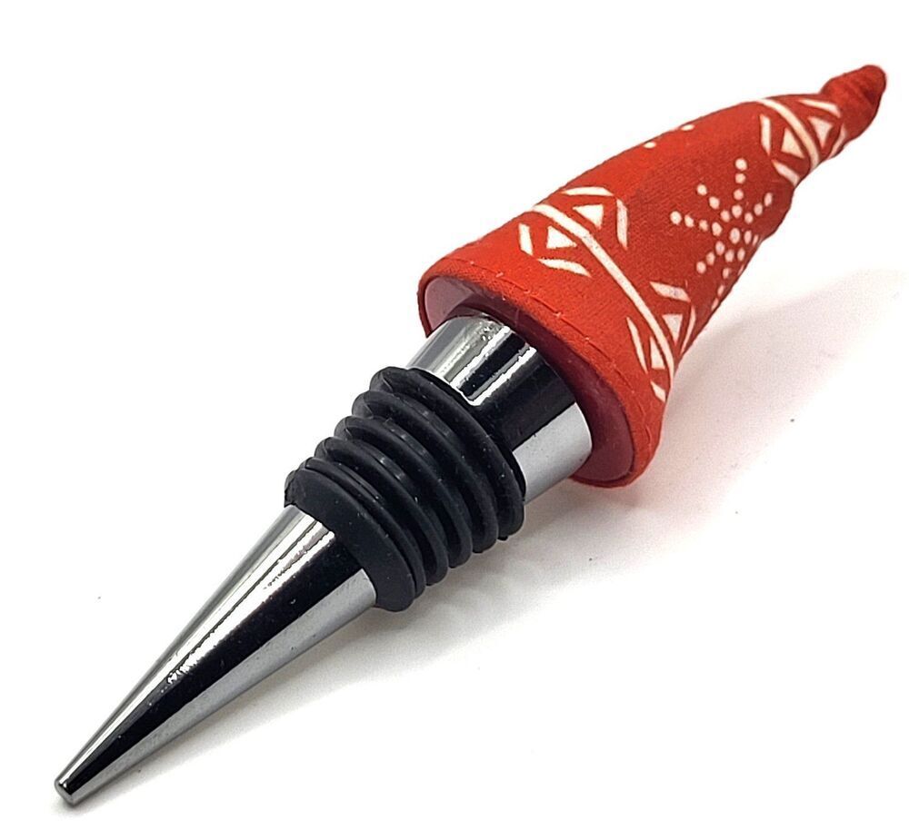 Holiday Wine Bottle Stopper 4.5in